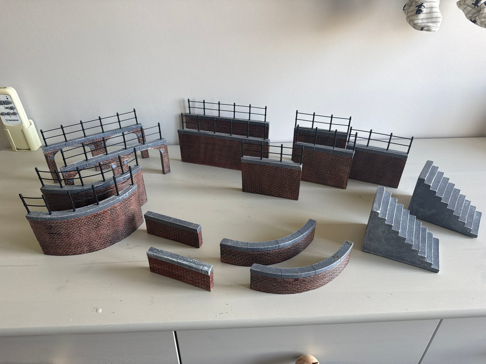 Onderdelen Kerstdorp Intratuin voor Diorama, Ophalen of Verzenden, Gebruikt, Groter dan 1:35, Diorama