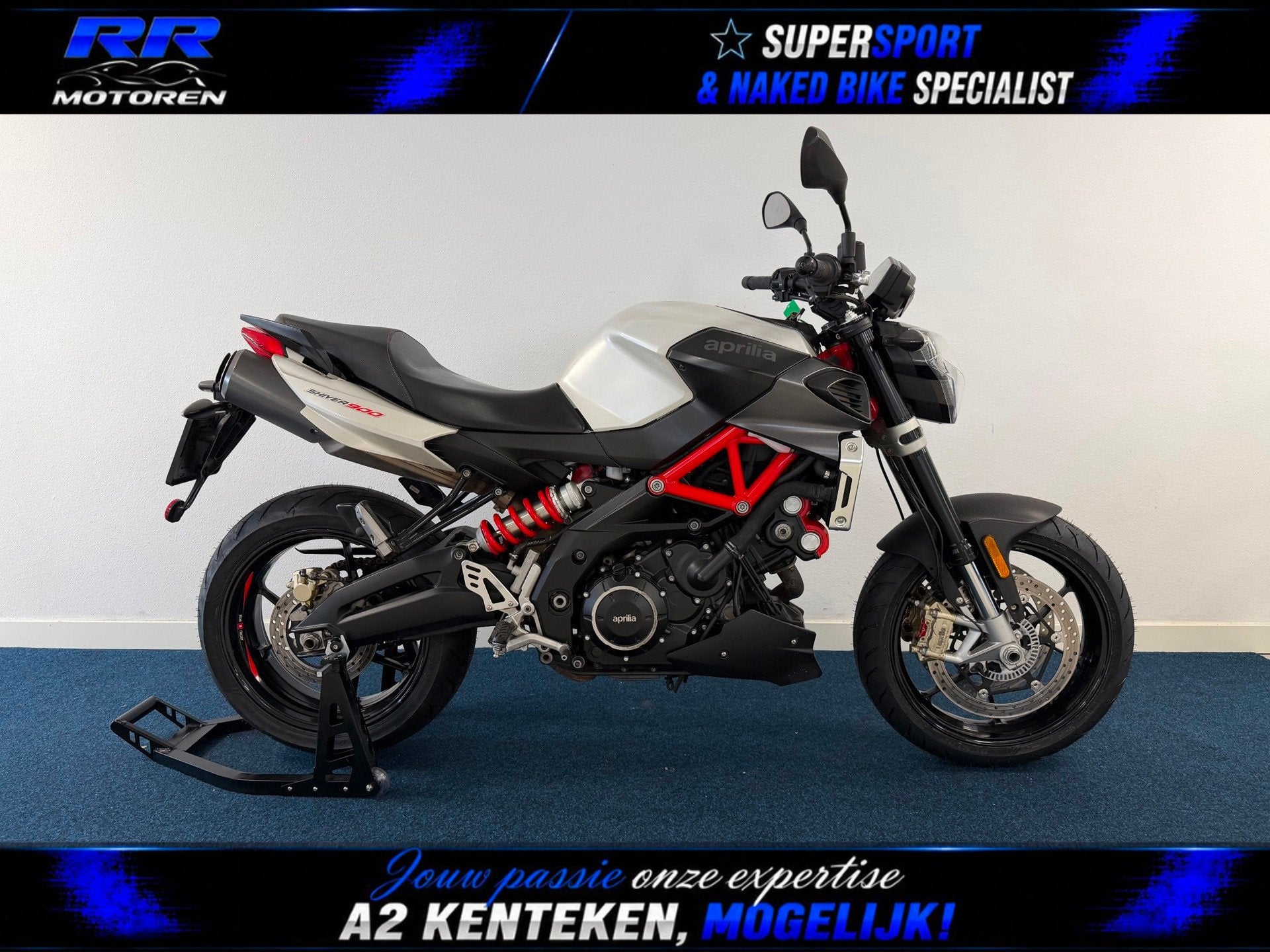 Aprilia Tour Shiver 900 ABS 2018 van 1ste eigenaar, Motoren, 896 cc, Meer dan 35 kW, Toermotor, ABS