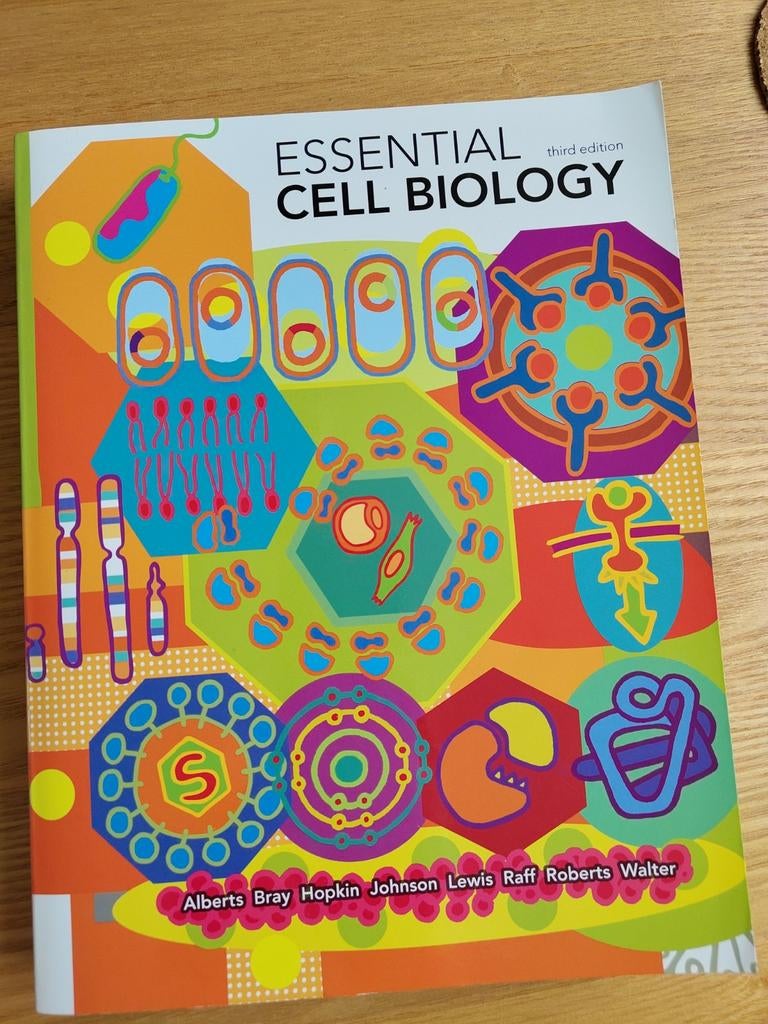 Essential Cell Biology - Derde Editie, Zo goed als nieuw, Beta, Alberts, Bray, Hopkin, Johnson, Lewis, Raff, Roberts, Walter, HBO