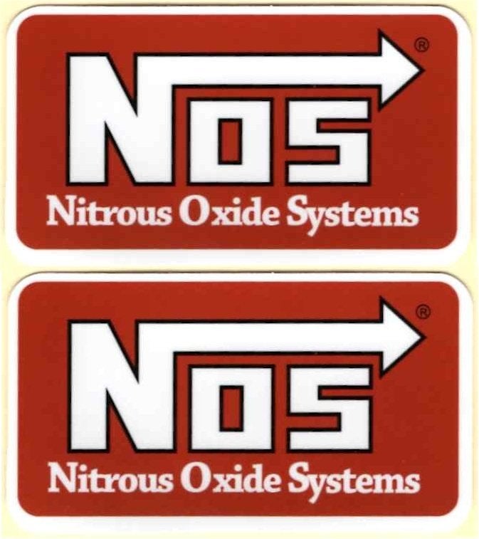 NOS, Nitrous Oxide Systems sticker set #7, Verzenden