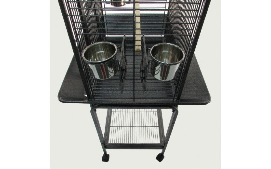 Papegaaienkooi Bologna Vogelkooi met Wielen - 56x42x145 cm, Dieren en Toebehoren, Ophalen of Verzenden, Nieuw, Metaal, Vogelkooi