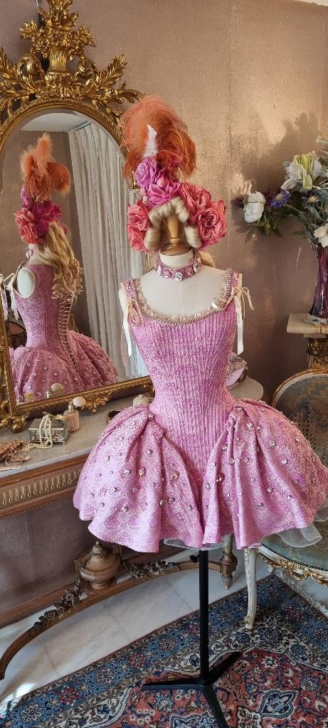 Rococo corset dress / inrijgcorset met stalen baleinen, Kleding | Dames, Ophalen, Jeroen van der Klis, Kleding, Maat 36 (S)
