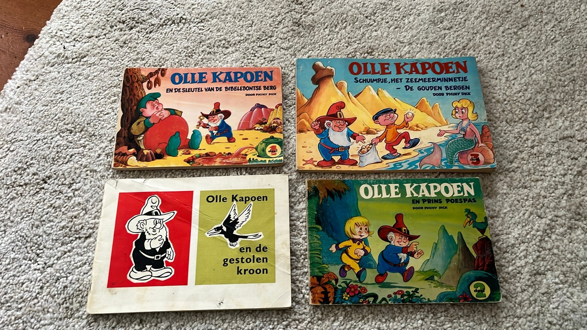 Olle Kapoen stripboeken, Meerdere stripboeken, Ophalen of Verzenden, Gelezen