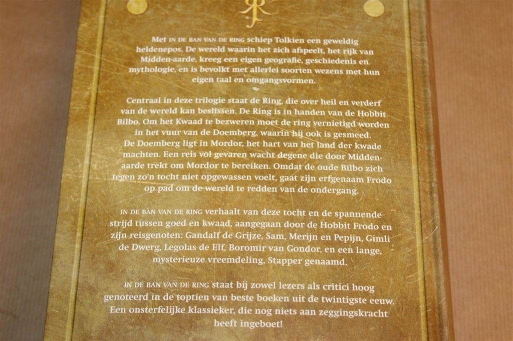In de Ban van de Ring — Tolkien, Compleet, Dik Boek, Boeken, Ophalen of Verzenden, Gelezen