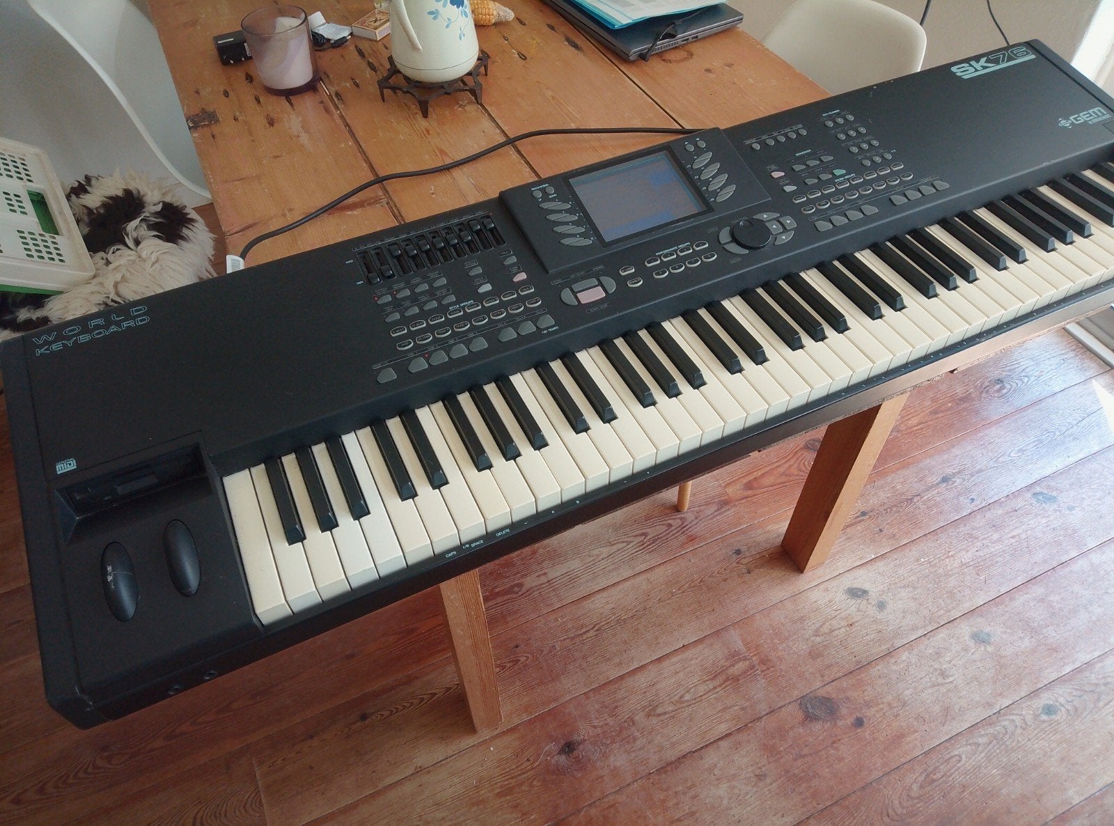 GEM SK76 workstation synthesizer, Ophalen, Gebruikt, Gem
