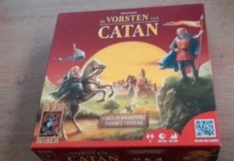De vorsten van Catan kaartspel zgan, Hobby en Vrije tijd, Gezelschapsspellen | Kaartspellen, Ophalen of Verzenden, Zo goed als nieuw