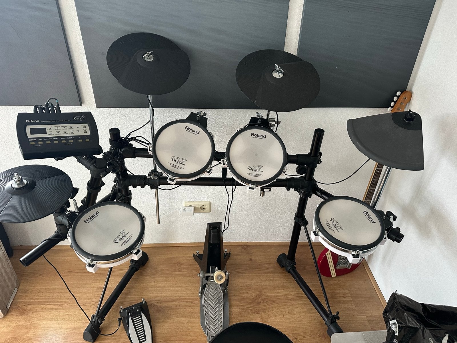 Roland TD-3 V-Drums Elektronisch Drumstel, Muziek en Instrumenten, Ophalen of Verzenden, Gebruikt, Roland, Elektronisch