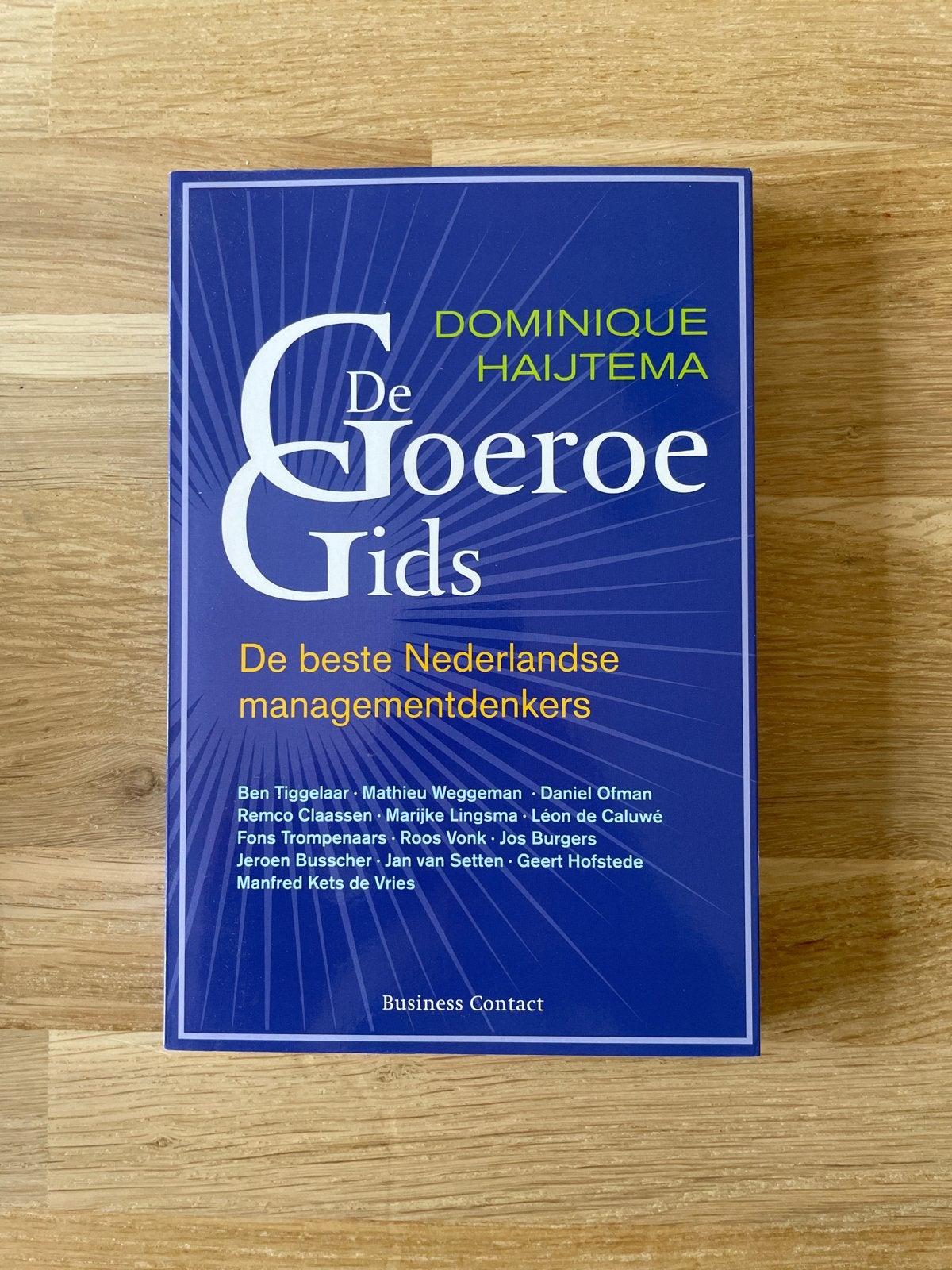 De Goeroe Gids: De beste Nederlandse managementdenkers, Boeken, Ophalen of Verzenden, Zo goed als nieuw, Management