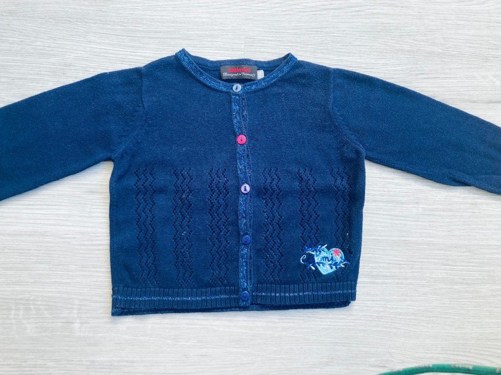 Catimini meisjes truitje/vestje 18 mnd (maat 80), CATIMINI, Ophalen of Verzenden, Zo goed als nieuw, Truitje of Vestje