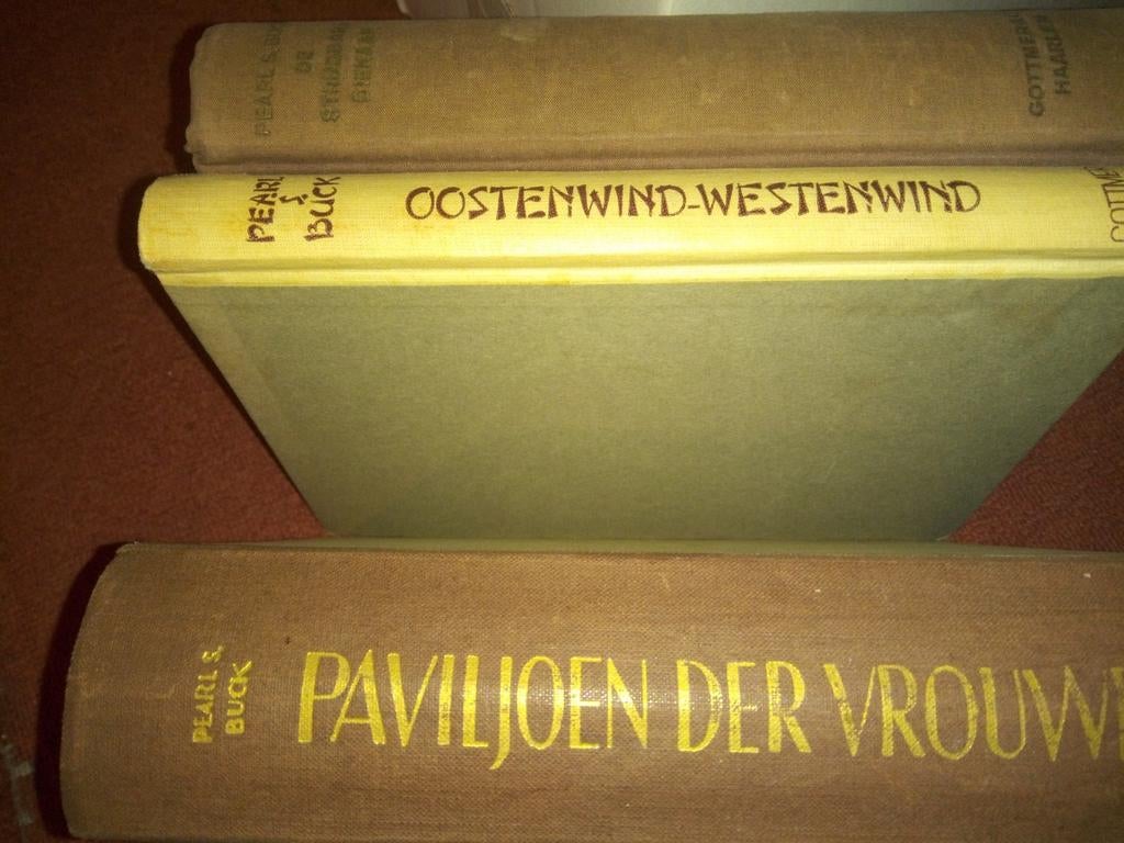 Pearl S. Buck collectie 3 stuks totaal, Antiek en Kunst, Verzenden, Pearl S. Buck