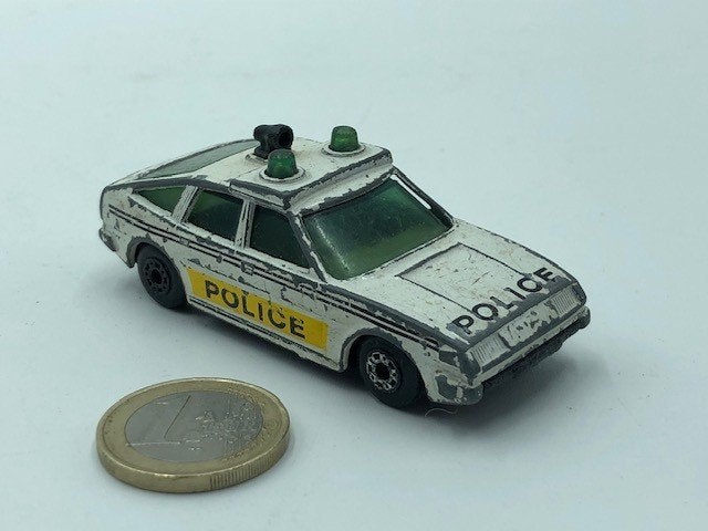 Police Rover 3500, Matchbox, Ophalen of Verzenden, Gebruikt, Auto