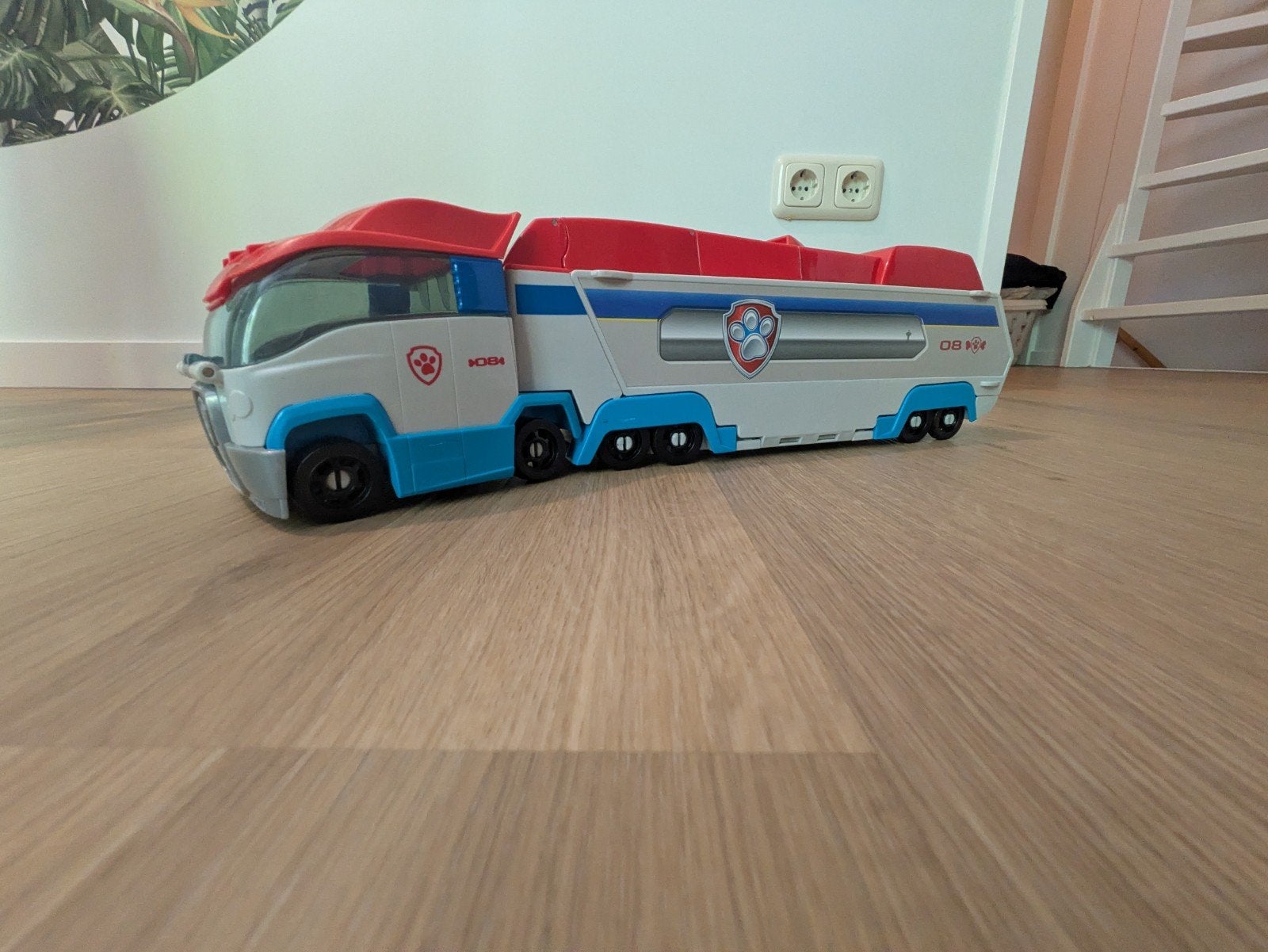 PAW Patrol True Metal Paw Patroller (Vrachtwagen & Racebaan, Ophalen of Verzenden, Zo goed als nieuw