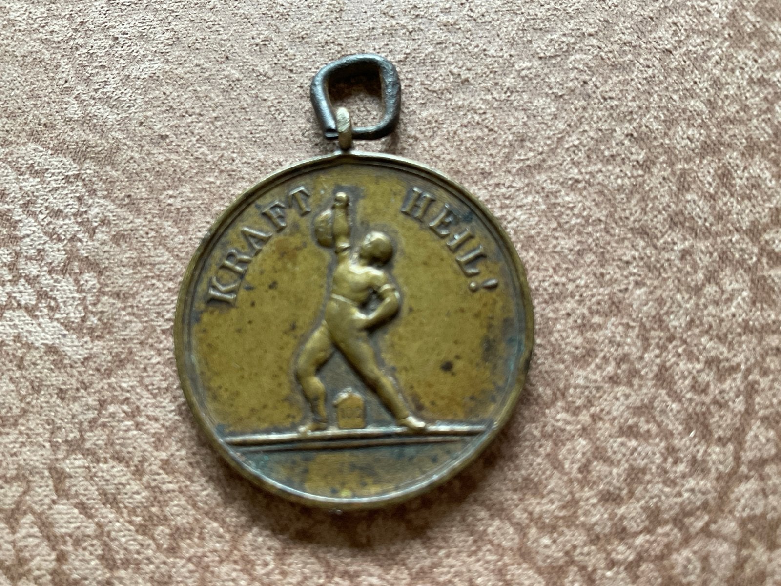 Historische medaille T.V. Bocholtz 1919 - Hindernis loopen, Ophalen of Verzenden, Gebruikt