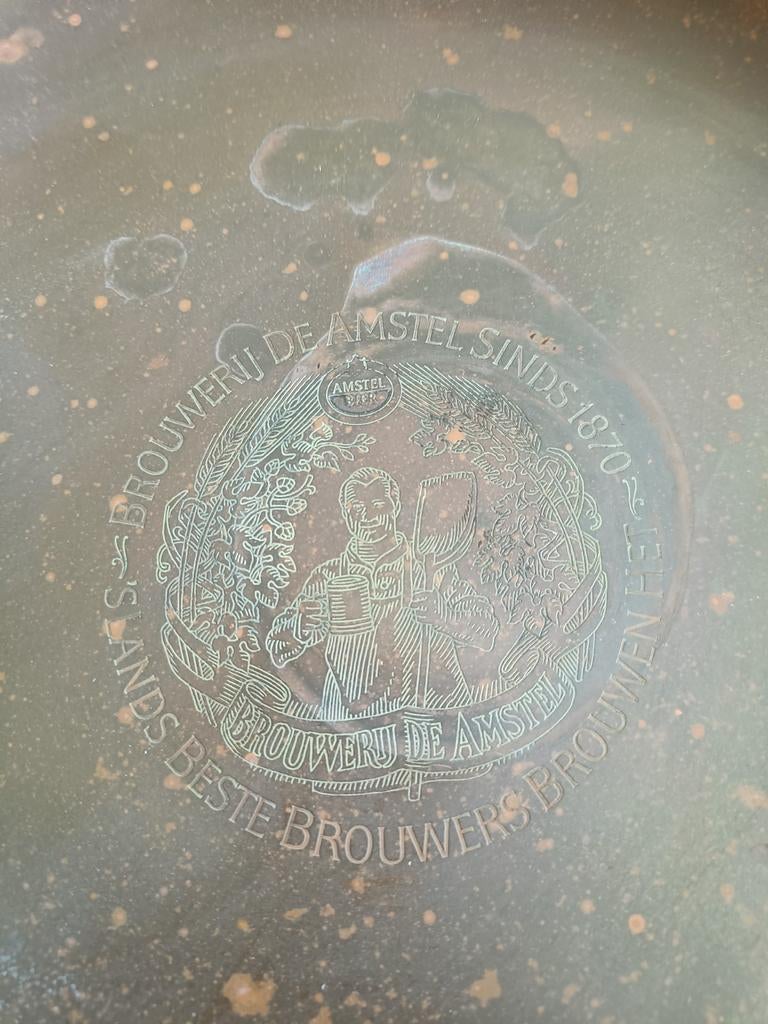 Vintage amstel dienblad, Ophalen, Zo goed als nieuw, Amstel