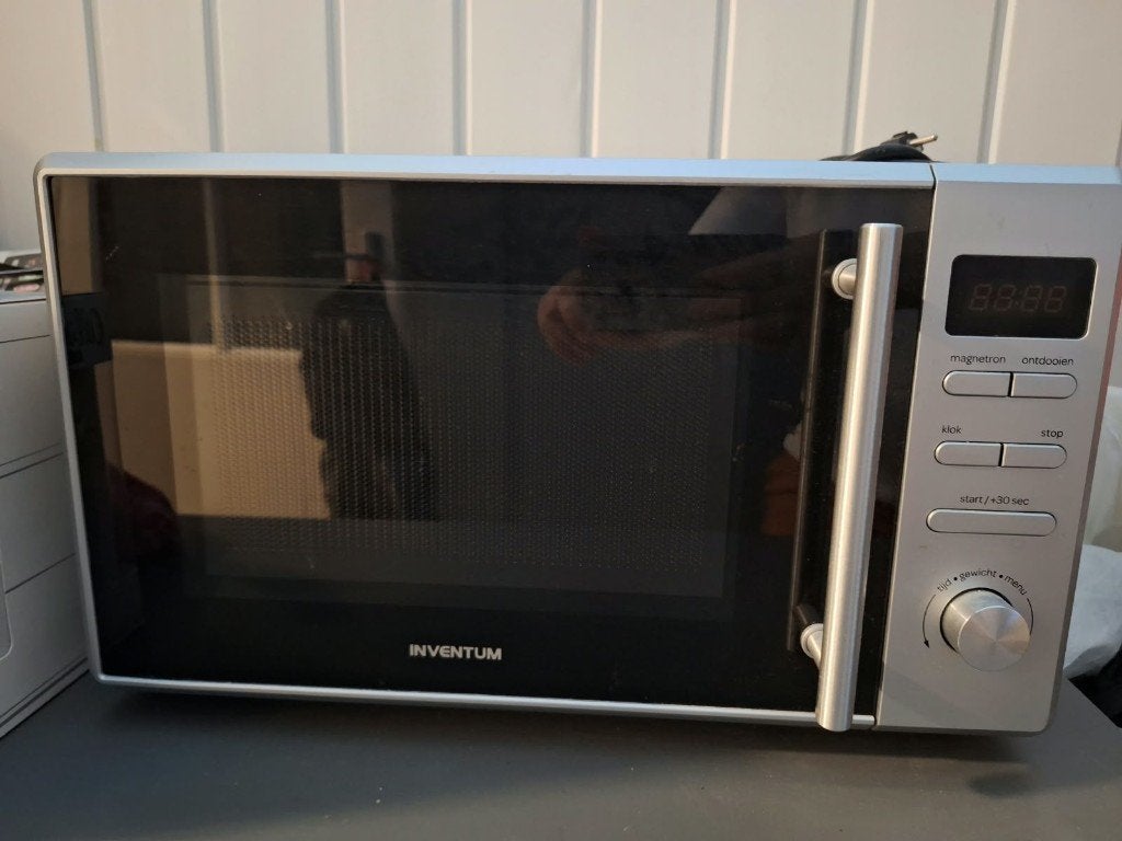 Inventum Magnetron, Ophalen, 60 cm of meer, Vrijstaand, Magnetron