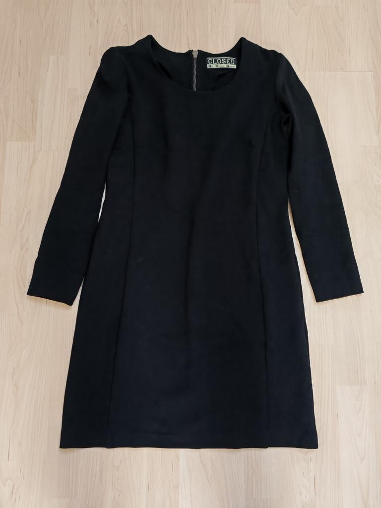 Zwarte jurk van Closed maat M/L, Kleding | Dames, Maat 38/40 (M), Ophalen of Verzenden, Zo goed als nieuw, Boven de knie