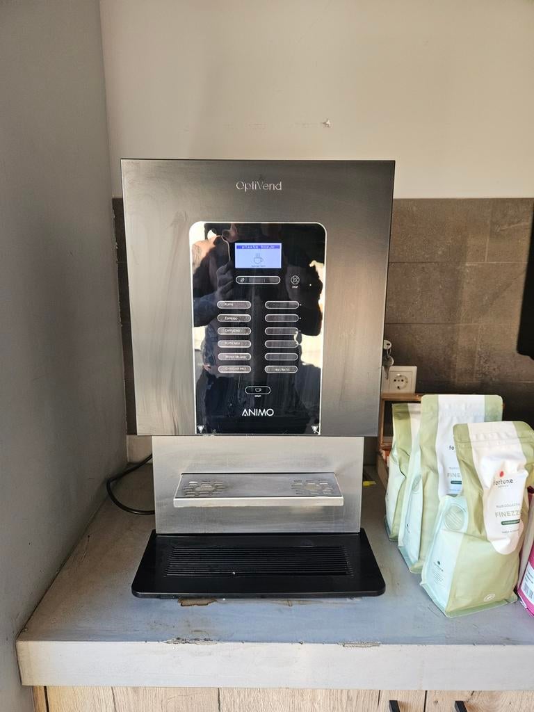 Luxe Optivend animo koffie machine, Witgoed en Apparatuur, Ophalen of Verzenden