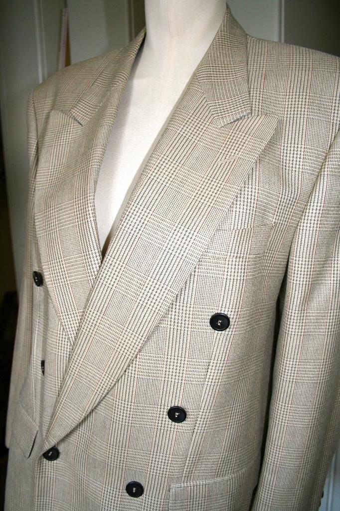 colbert 50 Louis Feraud wol zomerse stijlvolle kleur, Kleding | Heren, Louis Feroud Cucinelli, Beige, Zo goed als nieuw, Verzenden