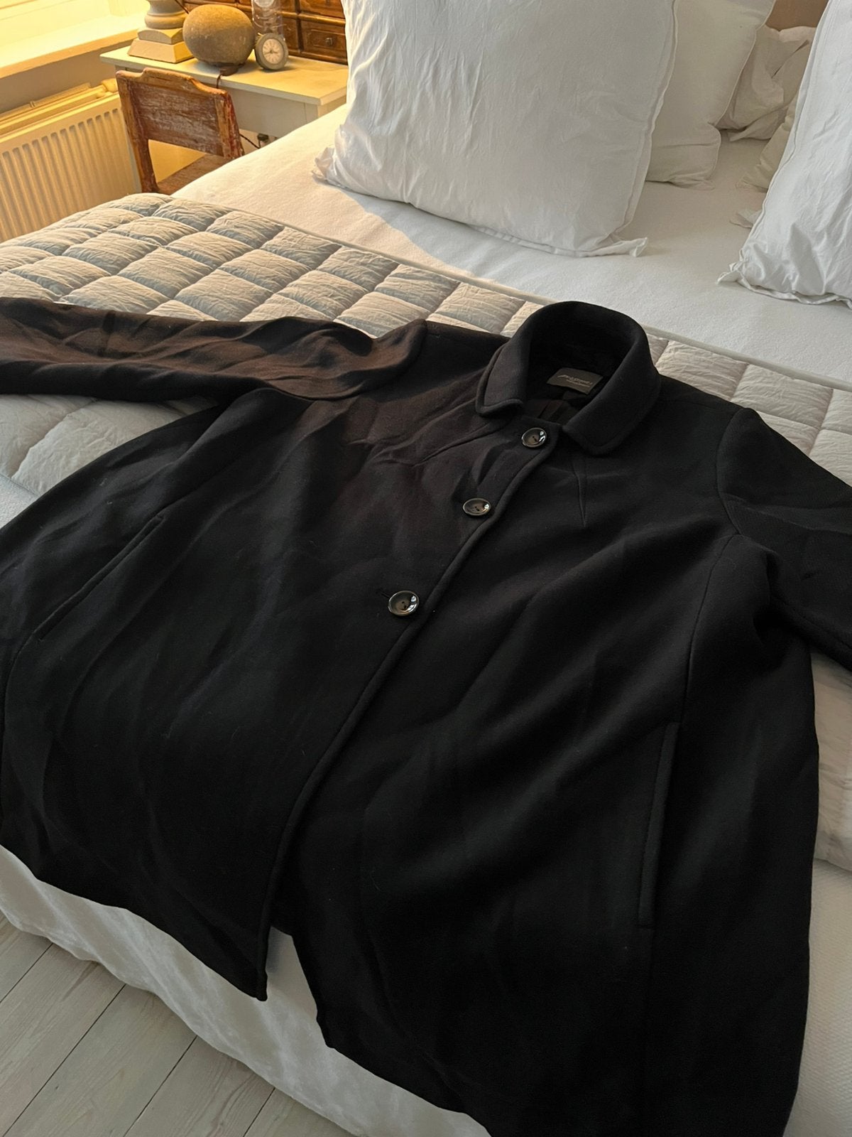JAS ZWART MARINA RINALDI KWALITEIT WOL, Ophalen of Verzenden, Nieuw, Maat 46/48 (XL) of groter, Zwart