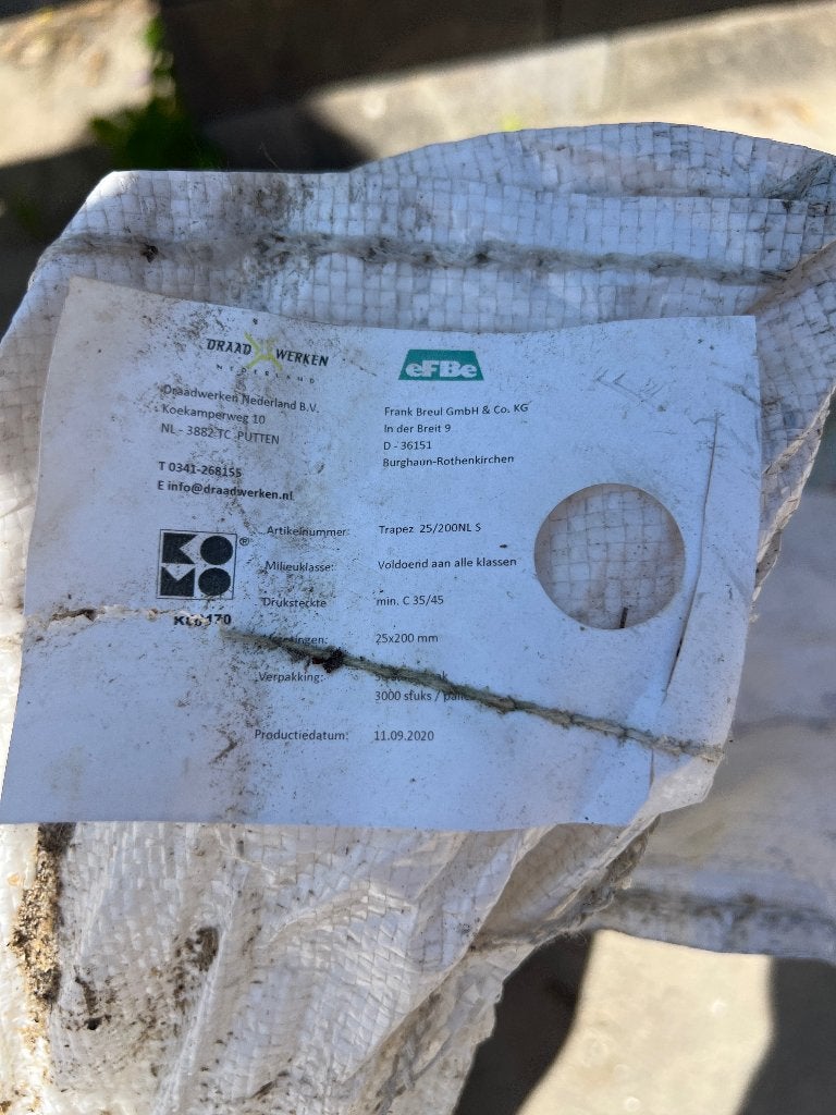 Afstand beton blokjes 7 zakken, Ophalen, Nieuw, 250 mm of meer, Overige typen