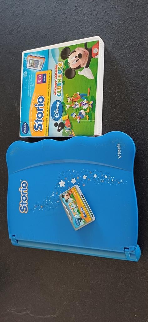 VTech Storio spelcomputer met 2 spellen, Spelcomputers en Games, Spelcomputers | Overige, Gebruikt, Overige merken, Ophalen of Verzenden