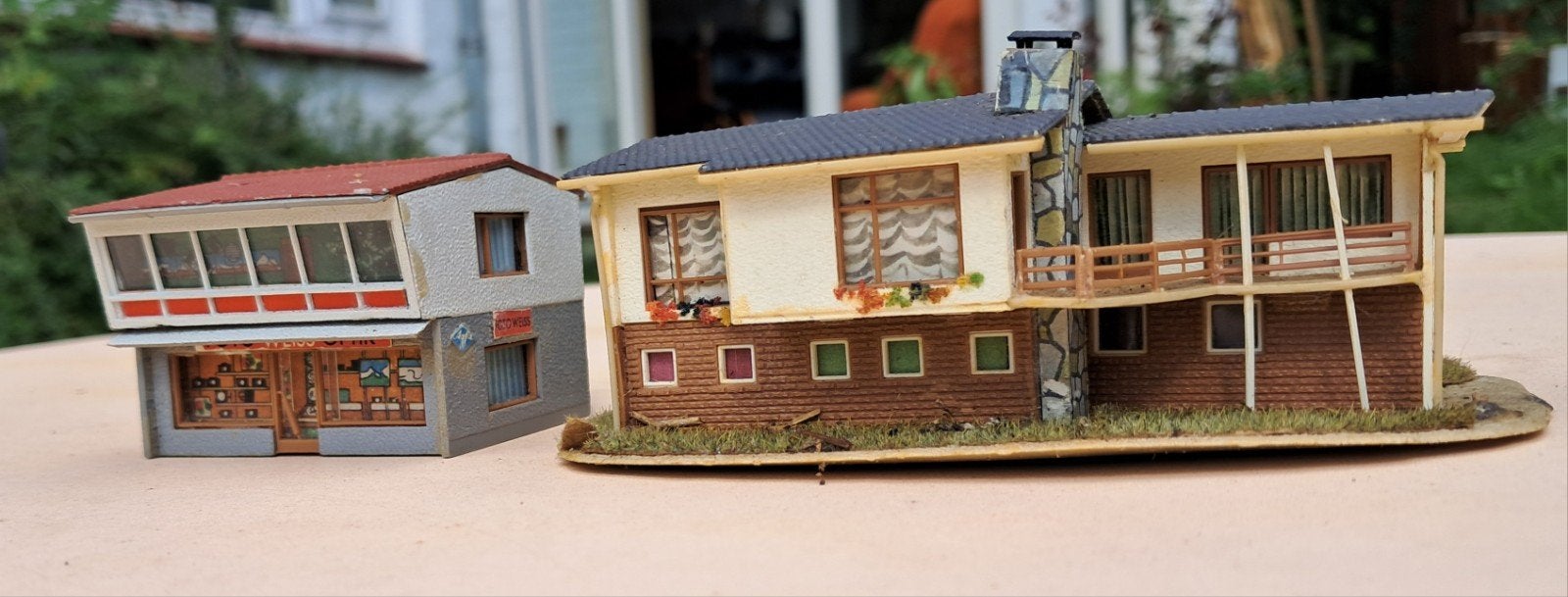 Vollmer modelbouw 7723 fotowinkel en 7715 villa, Ophalen of Verzenden, 1:50 tot 1:144