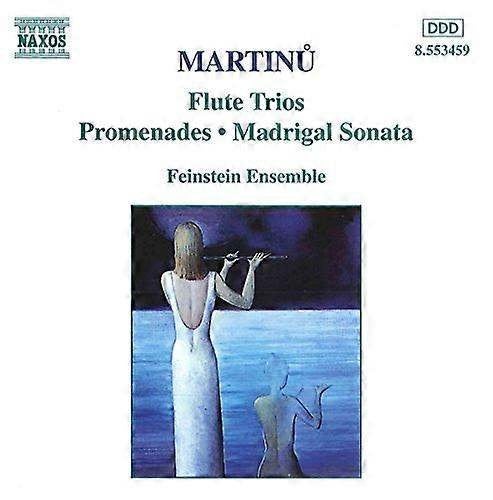 martinu flute trios, Verzenden, Classicisme, Zo goed als nieuw, Kamermuziek
