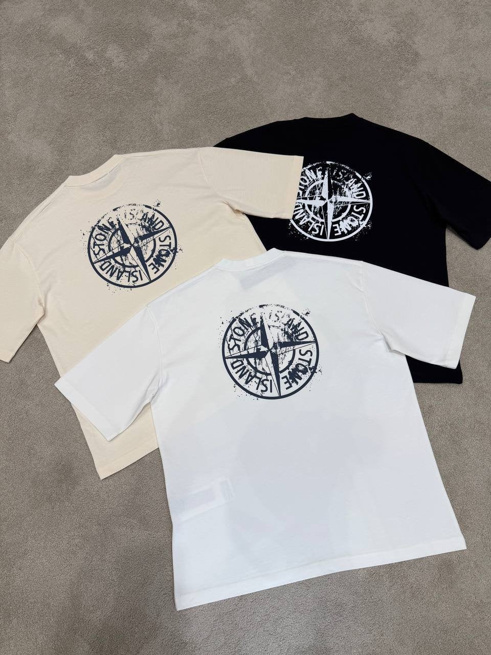 Stone island t-shirt, Verzenden, Nieuw, Maat 52/54 (L), Wit