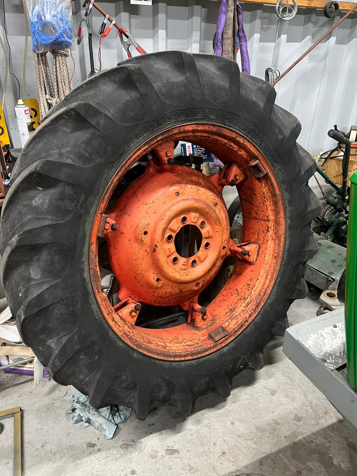 Deutz oldtimer velgen 36”inch 6 gaats, Ophalen