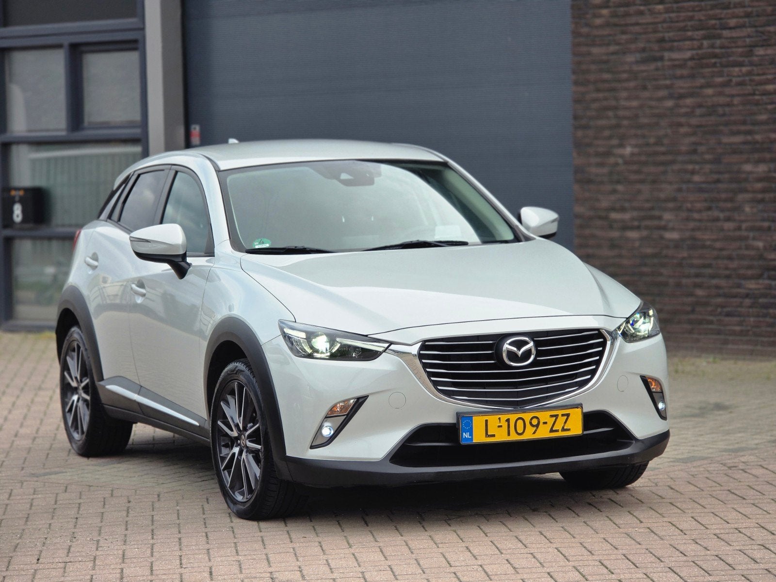 Mazda CX-3 2.0 Skyactiv-g 88KW 2017 Wit, Auto's, Voorwielaandrijving, 1998 cc, Euro 6, 4 cilinders