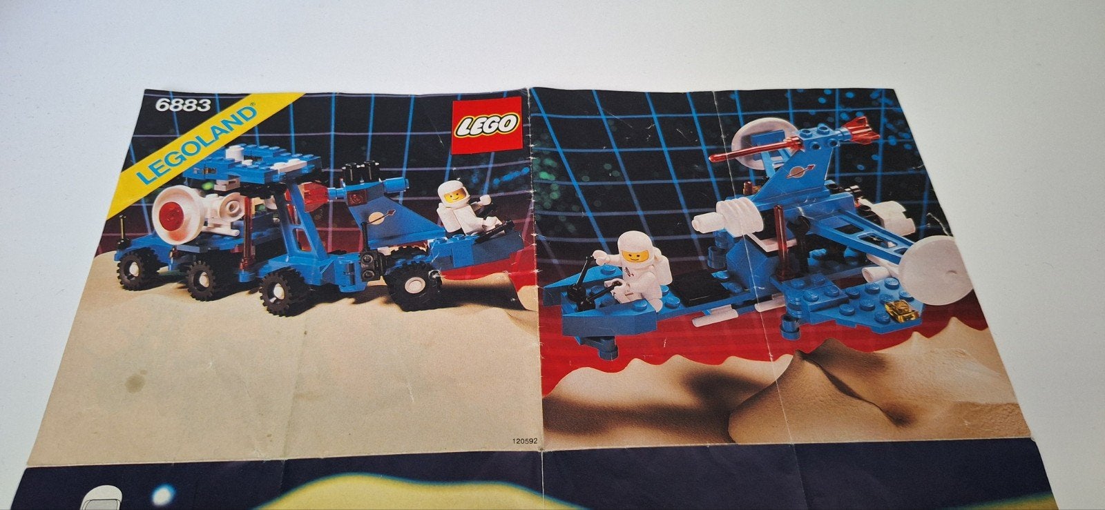 Lego Classic Space 6883 Terreinwagen met astronaut, Kinderen en Baby's, Lego, Ophalen of Verzenden, Zo goed als nieuw, Space