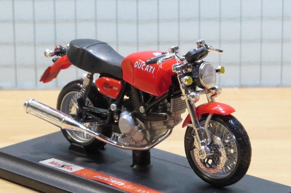 Ducati GT1000 red 1:18 Maisto, MayCheong, Maisto, Nieuw, Ophalen of Verzenden
