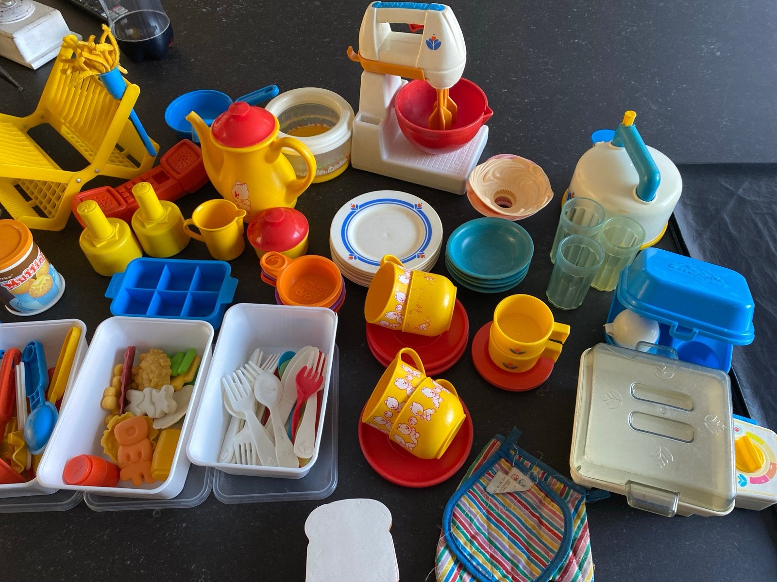 Fisher-Price Keukenspullen Set - Speelgoed Keuken Accessoire, Ophalen, Gebruikt, Overige typen