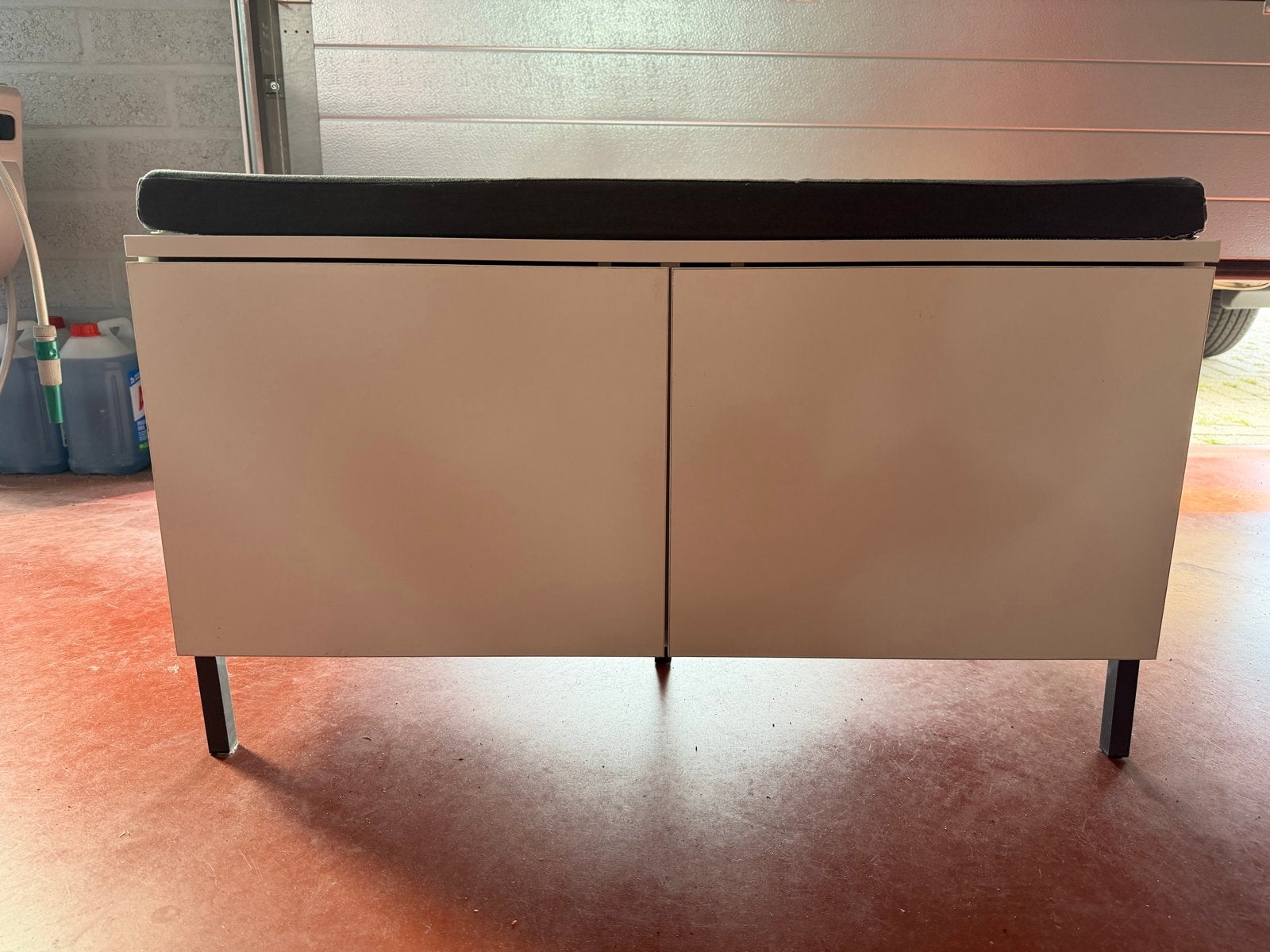 2x Schoenenkast met kussen - 80x48x38 cm, Ophalen, Gebruikt