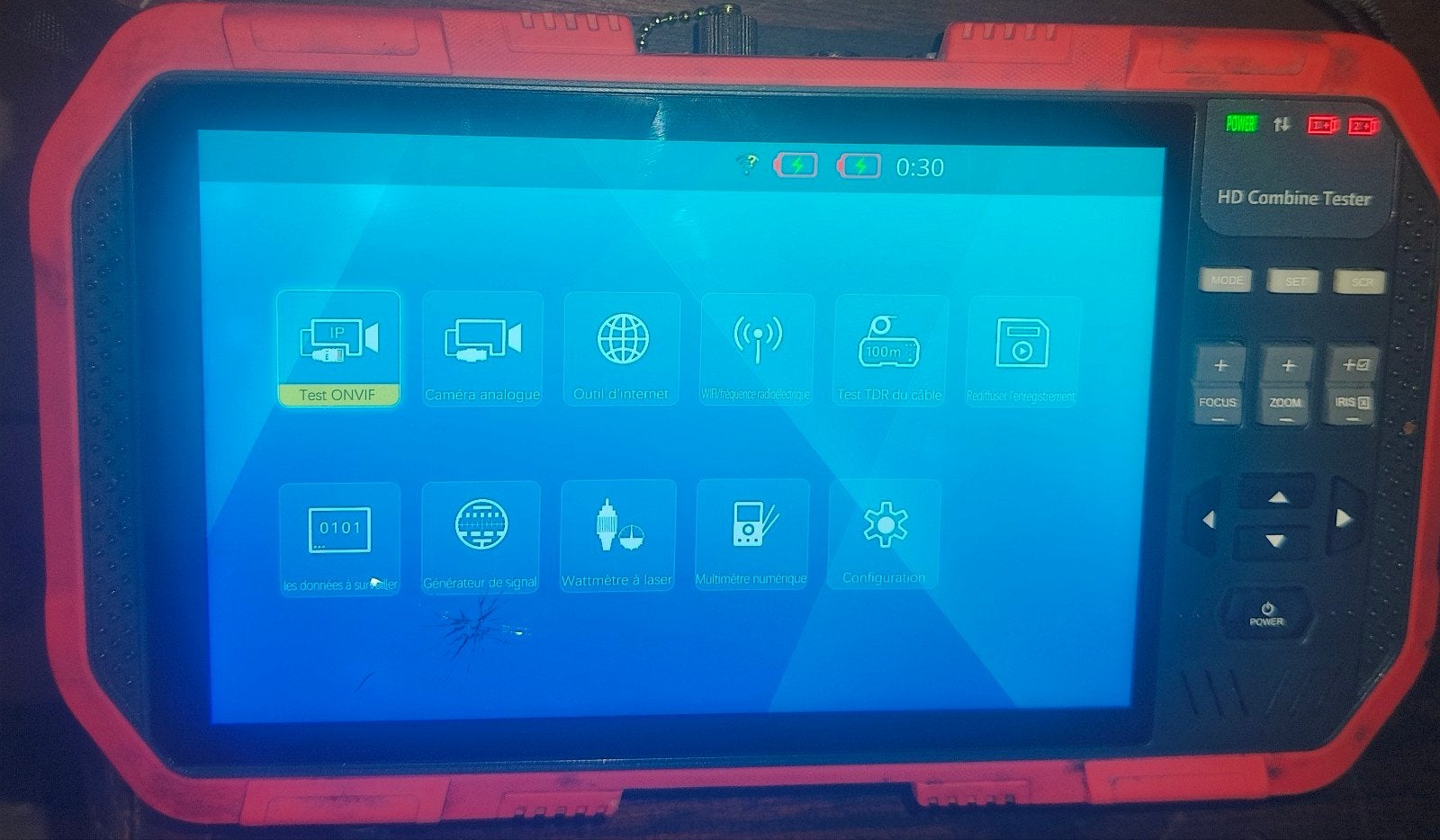 HD Combine Tester A86 - CCTV / IP / Glasvezel / Multimeter, Ophalen of Verzenden, Gebruikt