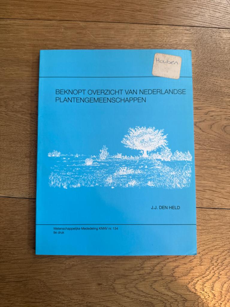 Beknopt Overzicht Nederlandse Plantengemeenschappen, Ophalen of Verzenden, Gelezen, Bloemen, Planten en Bomen