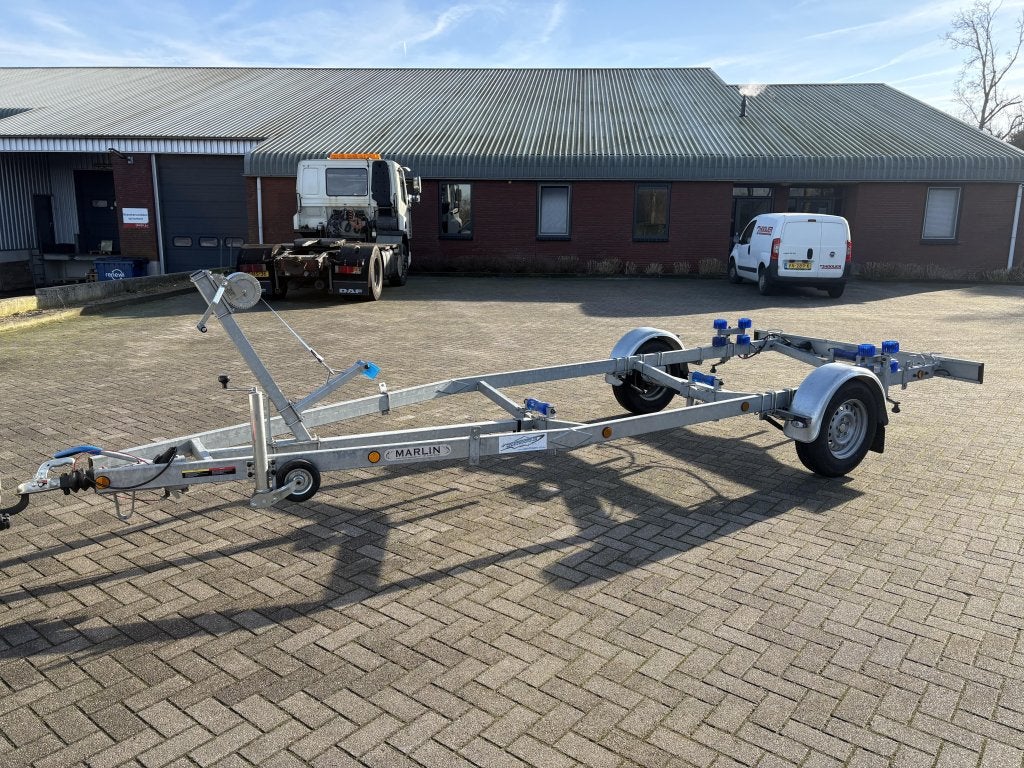 Marlin boottrailer 590x205 cm 1300 kg bj 2017 boot trailer, Watersport en Boten, Gebruikt