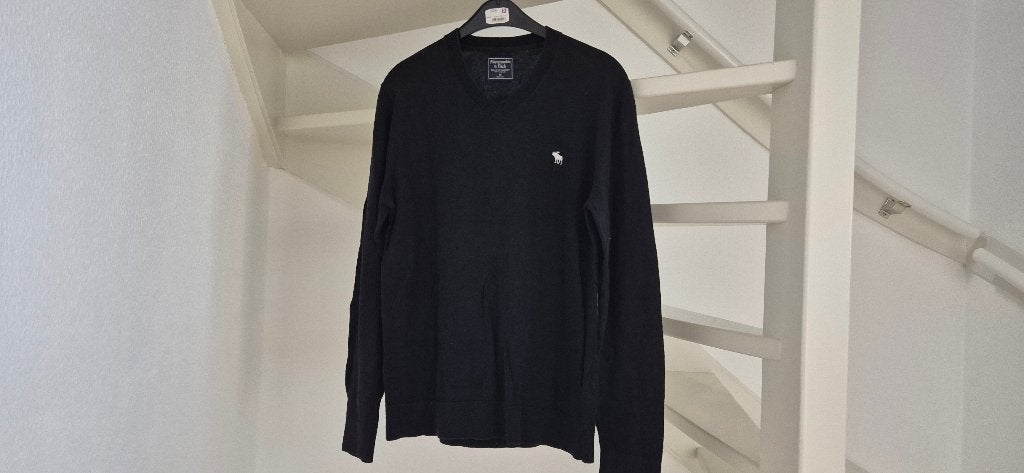 v-hals trui, Ophalen of Verzenden, Abercrombie & Fitch, Gedragen, Maat 48/50 (M)