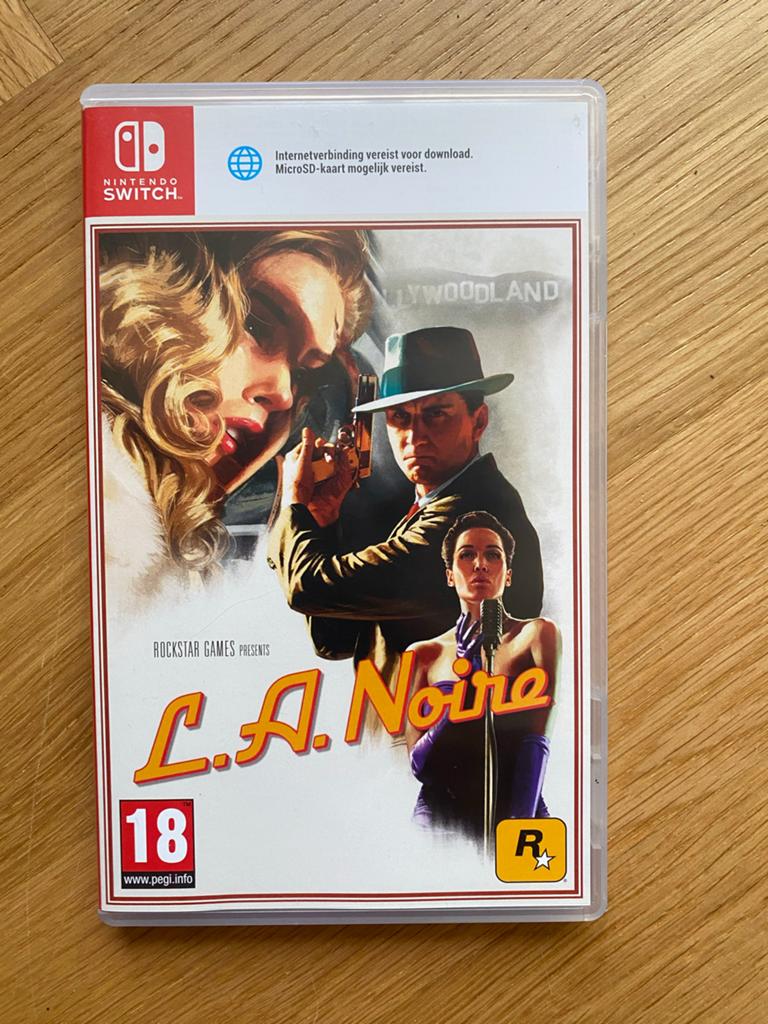 L.A. Noire - Nintendo Switch (Zo goed als nieuw), Spelcomputers en Games, Games | Nintendo Switch, Avontuur en Actie, Vanaf 18 jaar