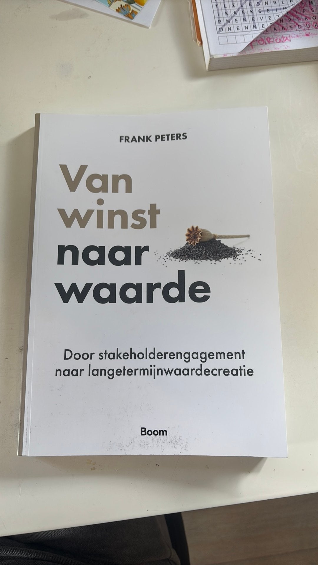 Frank Peters - Van Winst naar Waarde, Boeken, Frank Peters, Sociale wetenschap, Ophalen of Verzenden, Zo goed als nieuw