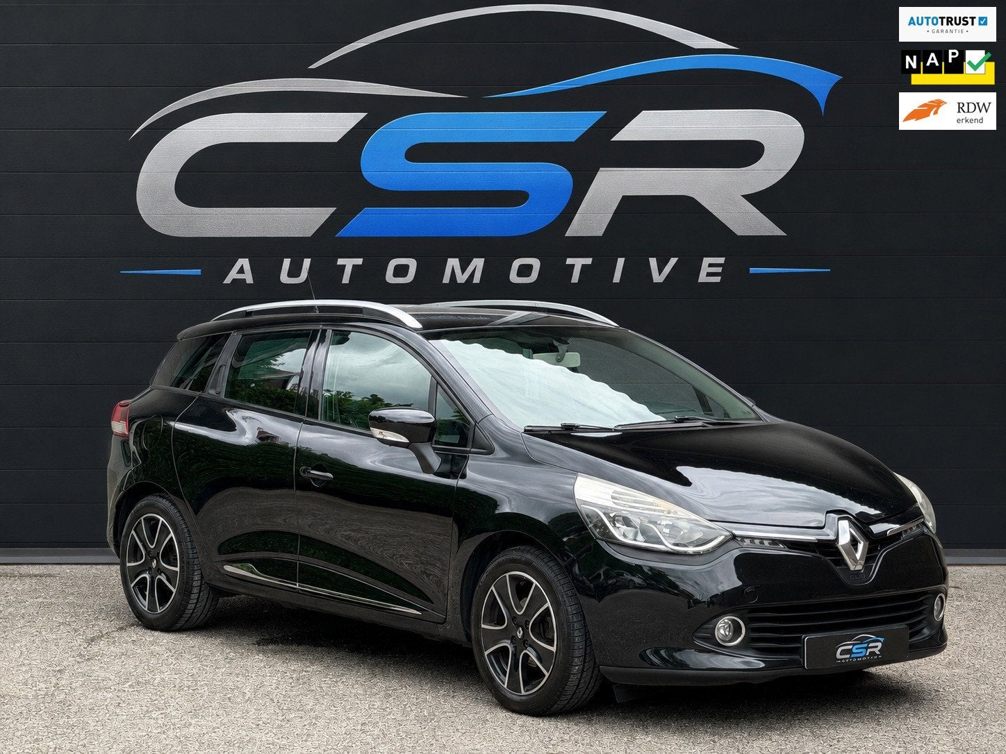 Renault Clio 0.9 TCe|NAP|PDC|NAVI|AIRCO|CRUISE|BOEKJES|3EIG!, Auto's, Voorwielaandrijving, Stof, Zwart, Origineel Nederlands