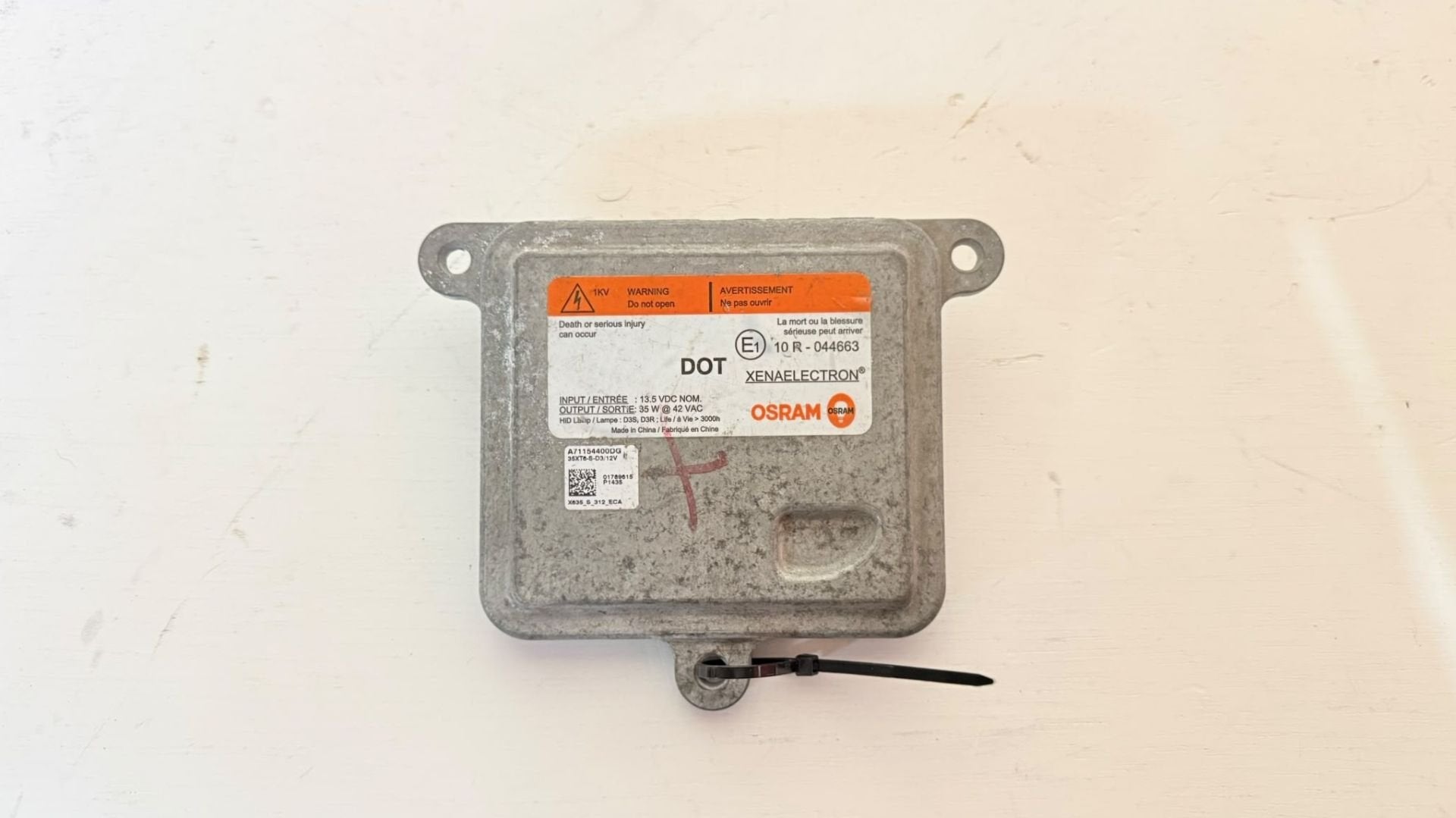 Osram A71154400DG 10R034663 Xenon Ballast module