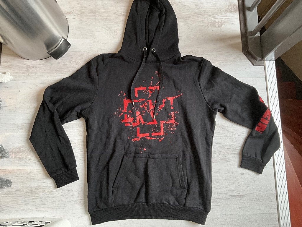 Hoodie van Rammstein Met Logo Maat XL, Nieuw, Ophalen of Verzenden, Hoodie van Rammstein Met Logo Maat XL, Emmen