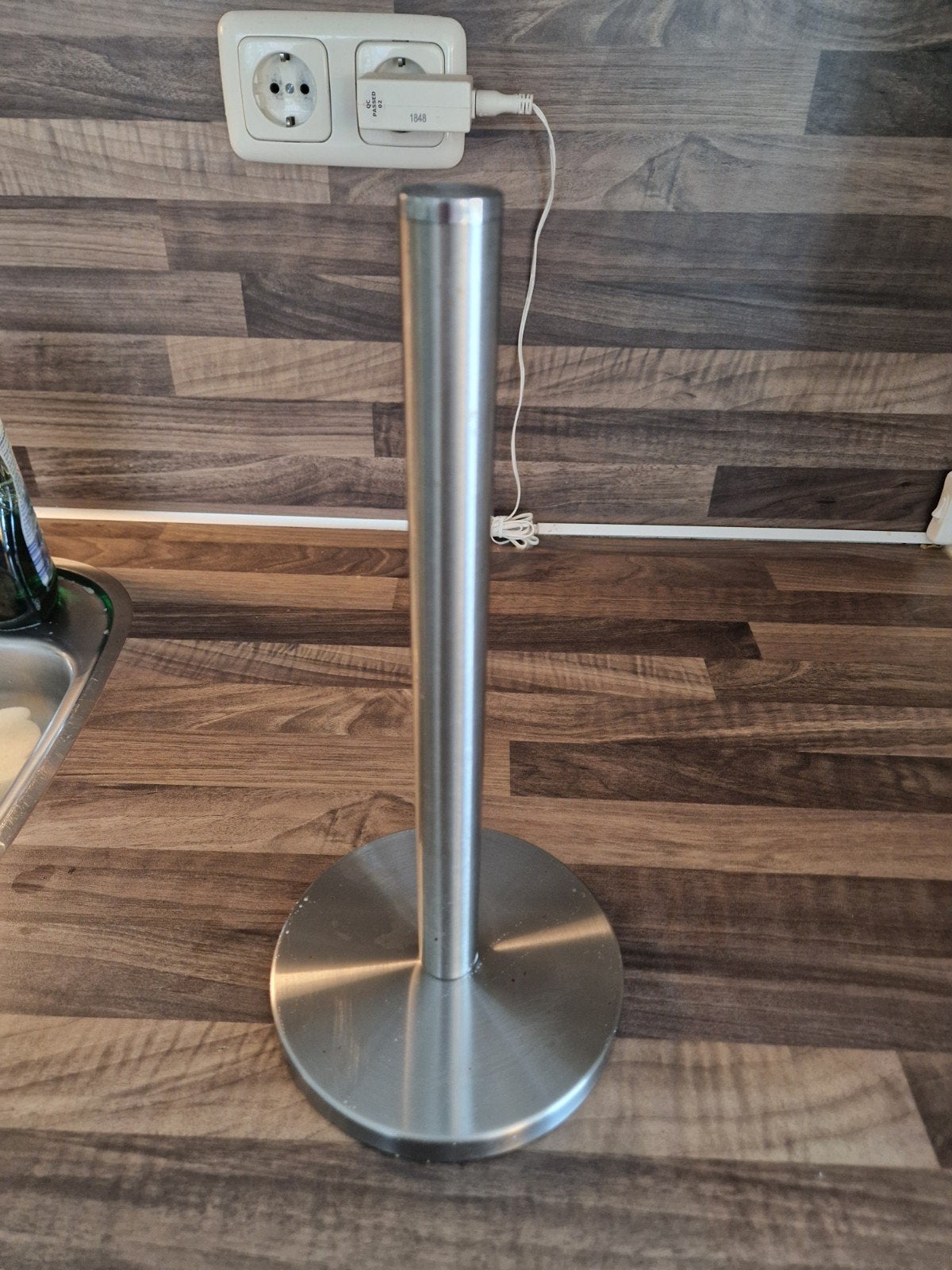 RVS Keukenrolhouder - Modern en Praktisch, Huis en Inrichting, Keuken | Keukenbenodigdheden, Ophalen, Zilver, Metaal, Overige merken