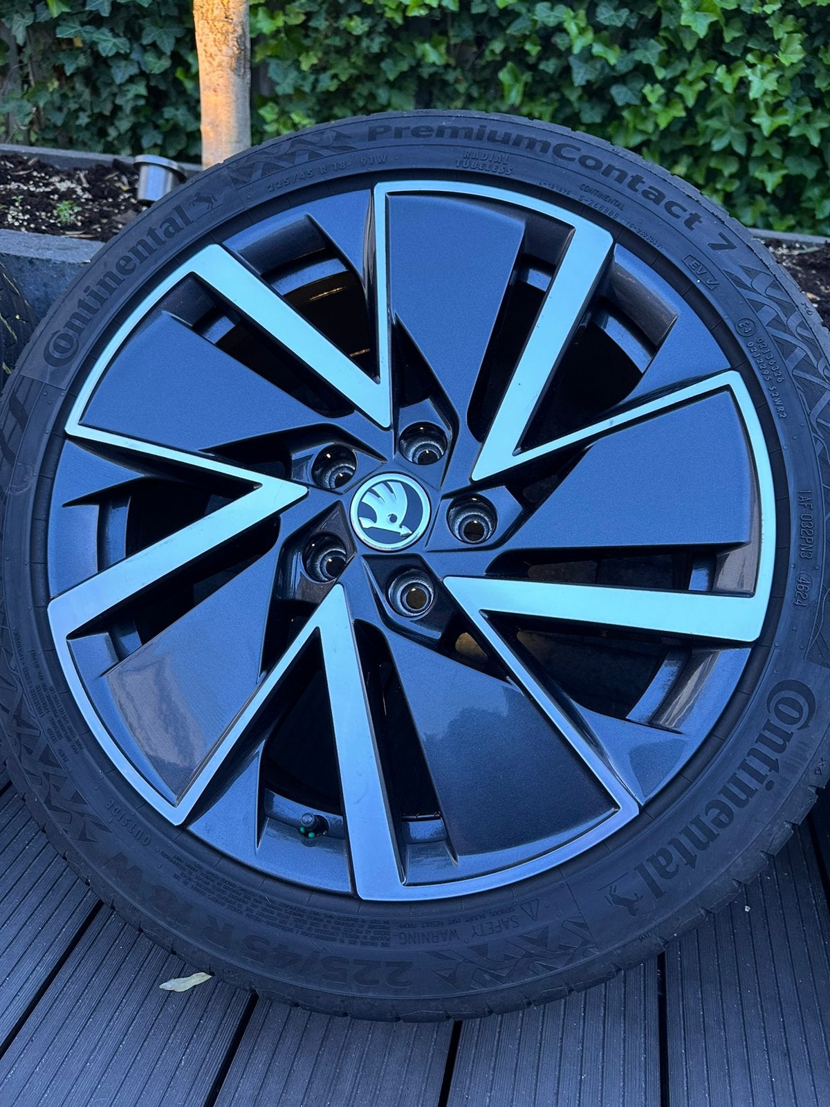 Originele Skoda Octavia IV Vega aero 18 inch velgen Z.G.A.N., Auto-onderdelen, Banden en Velgen, 18 inch, Velg(en), Ophalen of Verzenden