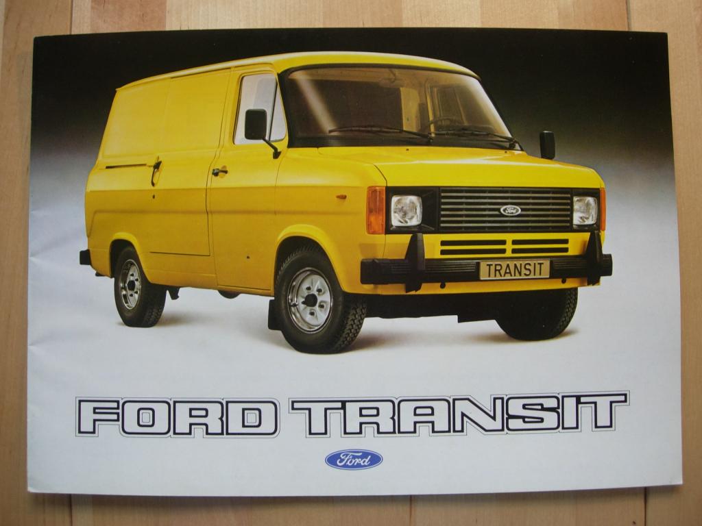 Ford Transit Brochure 1980, Ford, Ophalen of Verzenden, Zo goed als nieuw, Ford