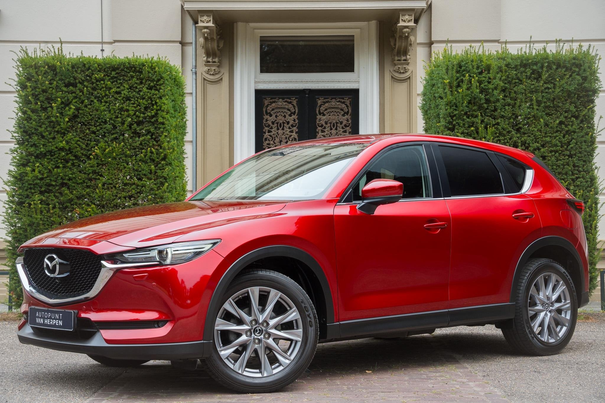 Mazda CX-5 2.5 SkyActiv-G 194 GT-M 360 CAM | HUD | STOEL- EN, Auto's, Dealer onderhouden, Stof, 4 cilinders, 2000 kg