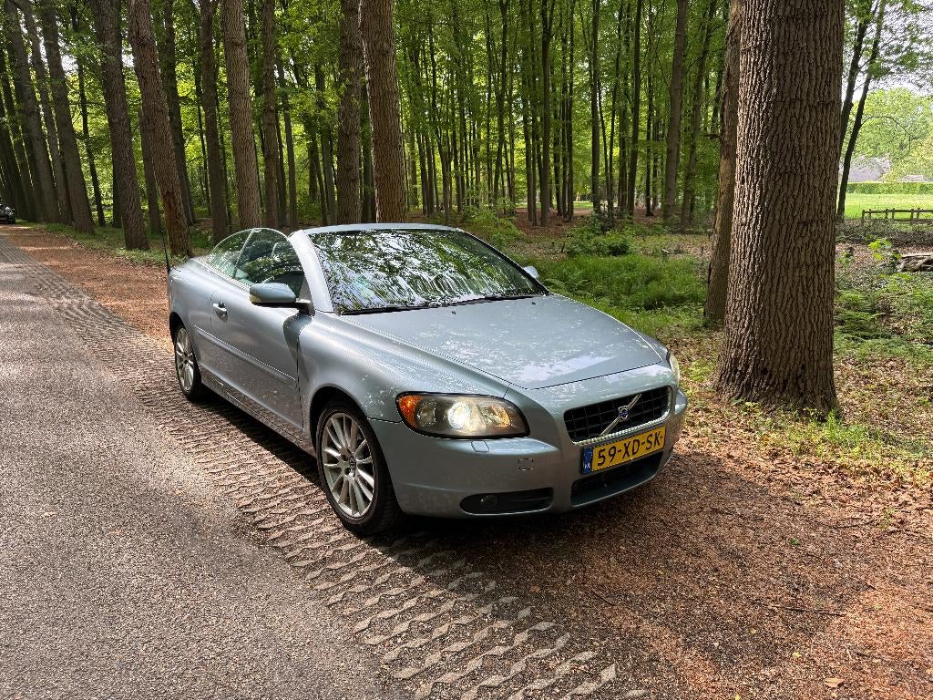Volvo C70 2.4 140PK Geartronic 2007 Blauw (2de eigenaar), C70, Zwart, Cabriolet, 2435 cc
