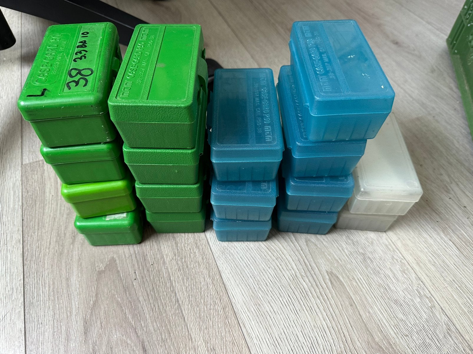 Ammo box / munitie bewaar doosjes, Ophalen of Verzenden, Zo goed als nieuw