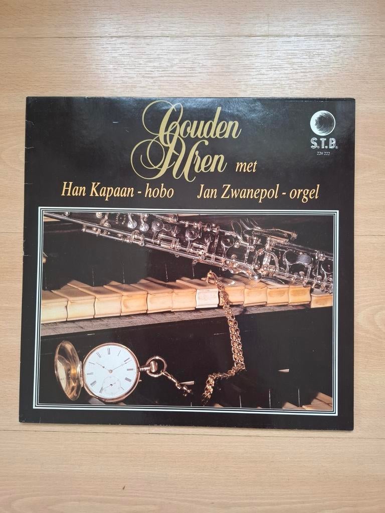 LP Gouden uren met Han Kapaan-hobo en Jan Zwanepol-orgel, Ophalen, Gebruikt, 12 inch